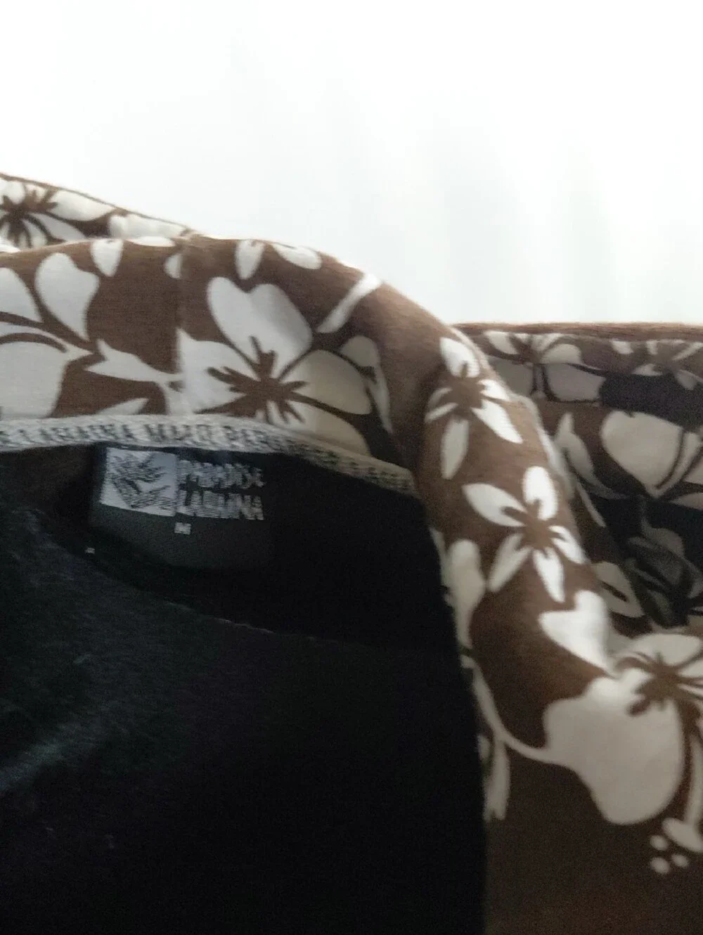 Maui Hawaii Brown Utility Zip-Up Jacket with Pink Lettering